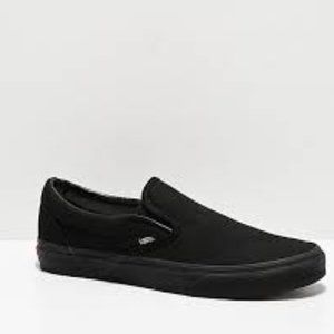 Black Slip on Vans size(8)